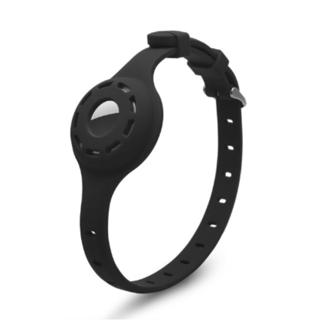 My Tag Tracker Silicone Anti-Lost Cat Collar - Black