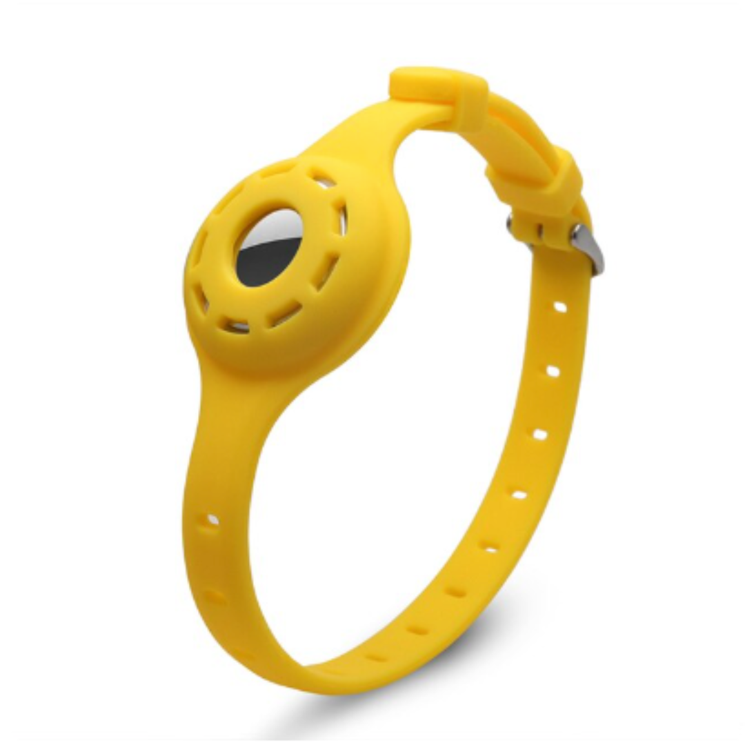 My Tag Tracker Yellow Silicone Anti-Lost Cat Collar