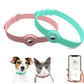 My Tag Tracker Silicone Anti-Lost Cat Collar with Airtag Pocket - Pink