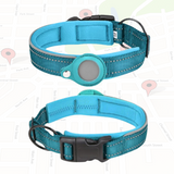 My Tag Tracker Blue Anti-Lost Airtag Pet Dog Collar