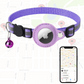 My Tag Tracker Purple Airtag Cat Collar