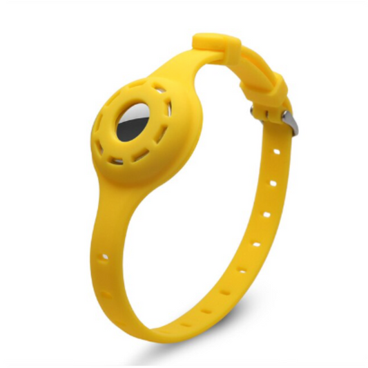 My Tag Tracker Yellow Silicone Anti-Lost Cat Collar