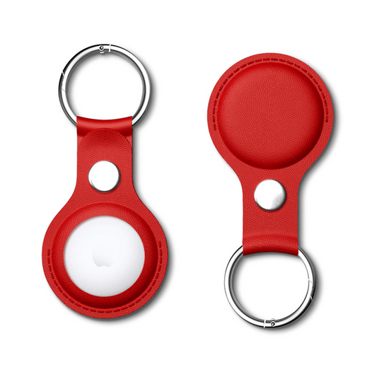 My Tag Tracker Leather Keychain Case for AirTag
