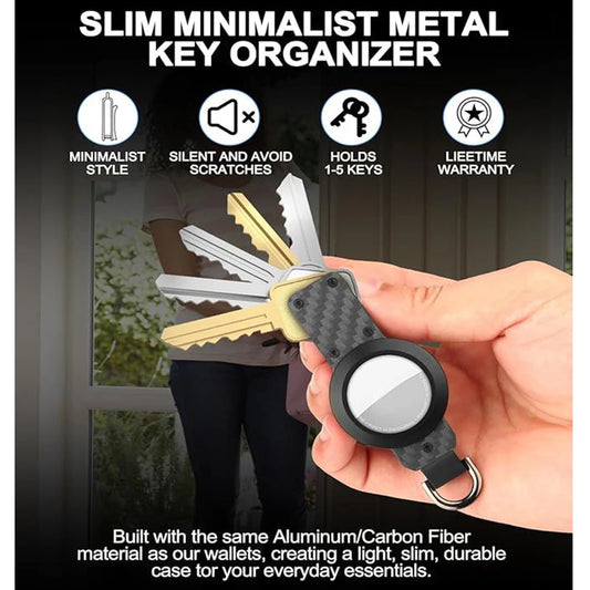 Anti-Lost Aluminum Alloy Keychain