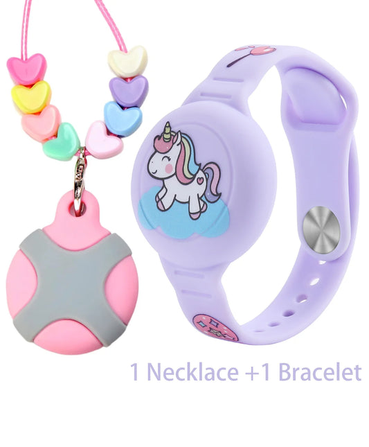 AirTag Bracelet and Necklace for Kids