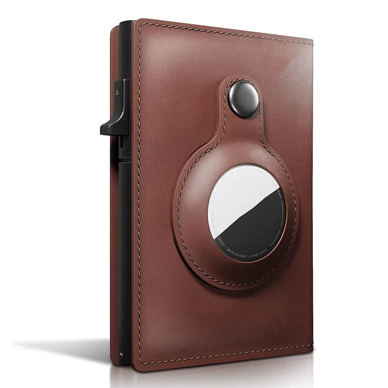 Luxury Genuine Leather Wallet | Cowhide RFID Blocking Credit Card Holder