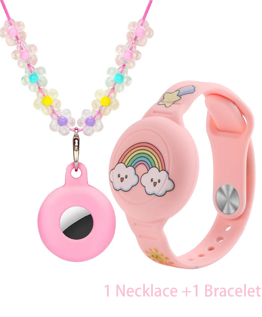 AirTag Bracelet and Necklace for Kids