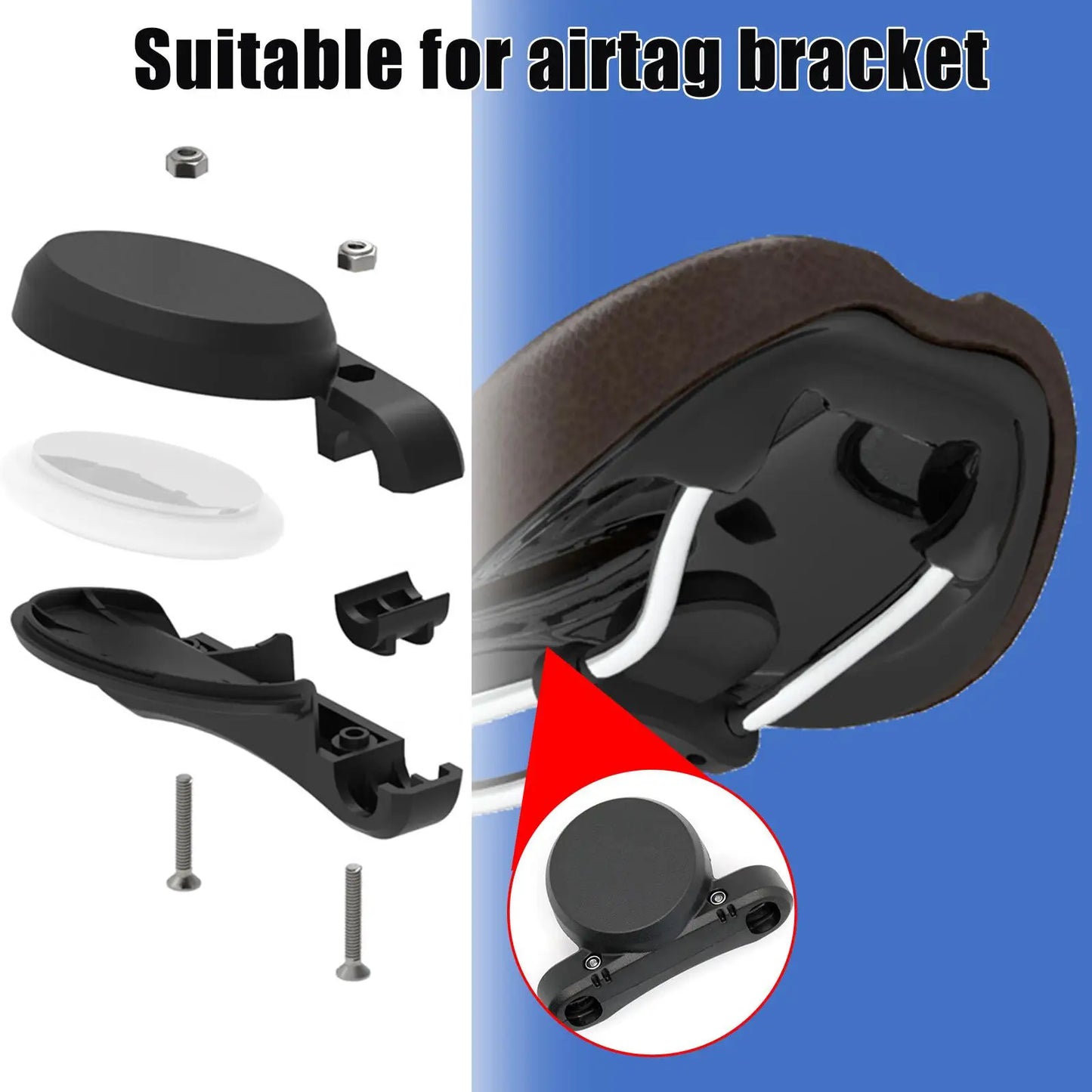 AirTag Bicycle Seat Mount