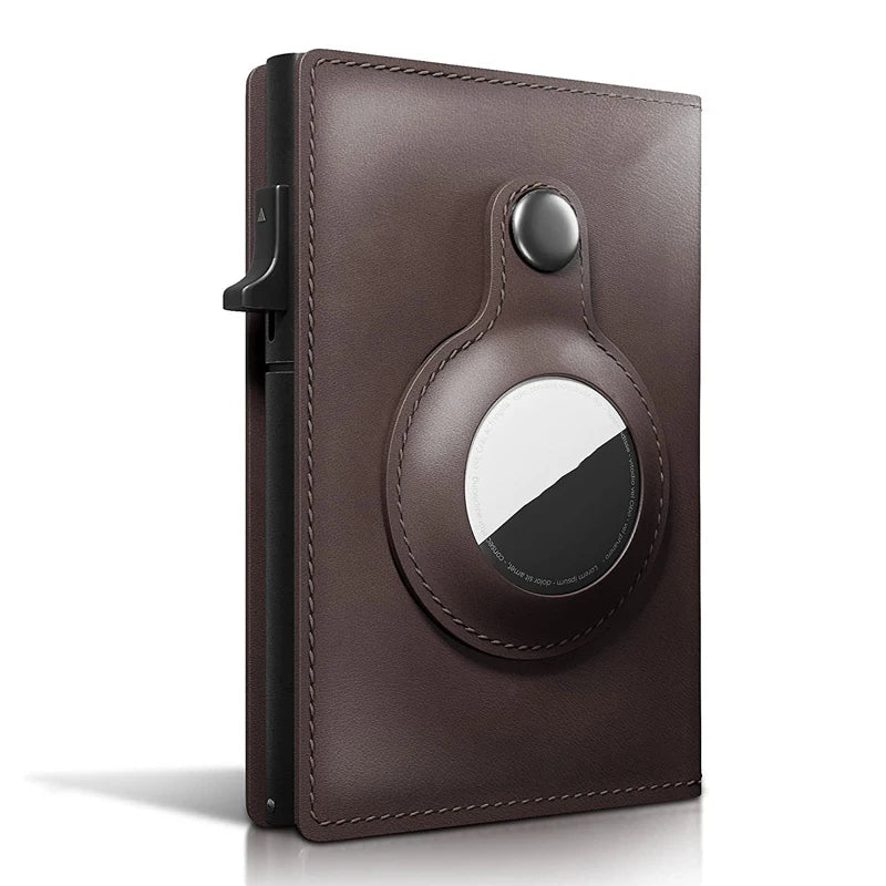Luxury Genuine Leather Wallet | Cowhide RFID Blocking Credit Card Holder