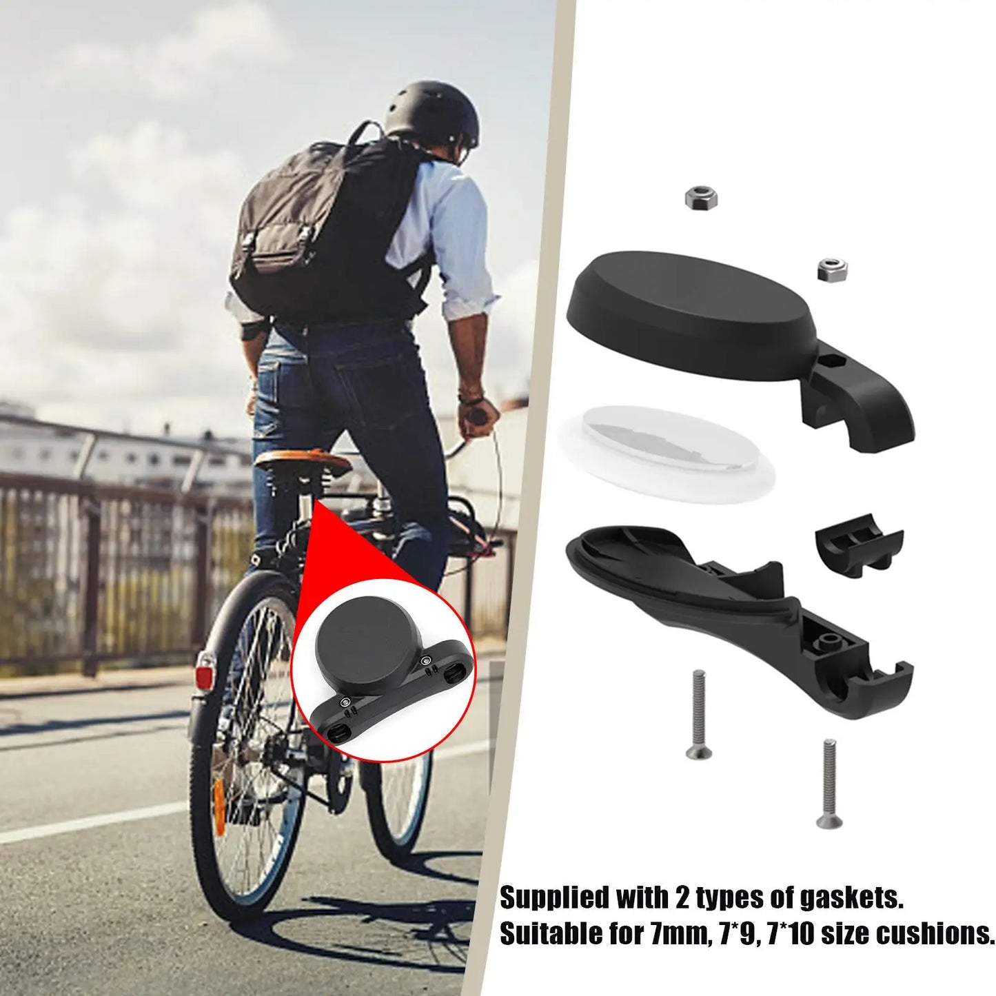 AirTag Bicycle Seat Mount