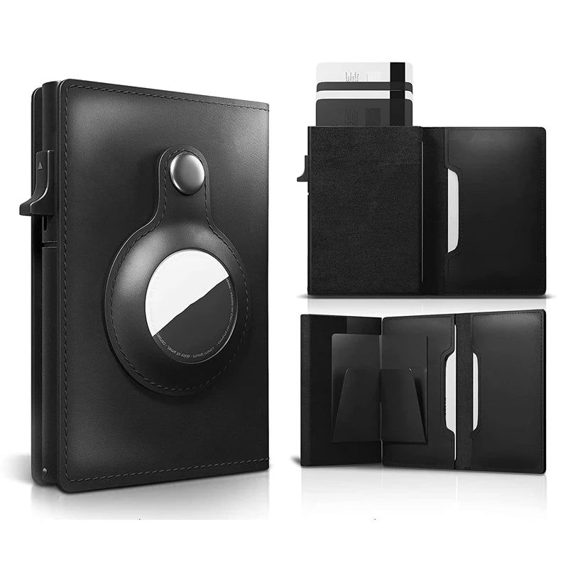 Luxury Genuine Leather Wallet | Cowhide RFID Blocking Credit Card Holder