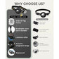 Luminous Airtag cat Collar with Smart Pet ID Tag for Apple Tag