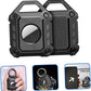 Waterproof Airtag Keychain Holder Case,Full Cover TPU Protector Apple Air Tag Tracker Key Ring for Keys, Luggage, Dog Cat Collar